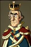 Placeholder: Charles III King of the United Kingdom ,cartoon 2d