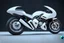 Placeholder: futuristic mechanical motorbike on white background, photorealistic, 3D, Unreal Engine, 4K