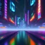 Placeholder: cyberpunk city, walls, high detail, night sky, rain