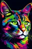 Placeholder: Colorful Cat