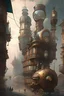 Placeholder: Steampunk city
