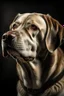 Placeholder: Portrait of a dog labrador