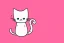 Placeholder: cute cat illustration isolated