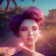 Placeholder: Paradise girl unreal 5, octane render, cinema4d, redshift render, hyper realistic, cenematic, vibrancy, synthwave, retouch, centered, dynamic lighting, dramatic lighting, 4k, highly detailed, attractive beautiful, realistic, epic composition, holographic,