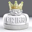 Placeholder: King cheerful 3D Clear details