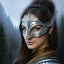 Placeholder: ultra detailed fullbody Portrait in oil on canvas of a beautiful female with Skyrim mask and armor,extremely detailed digital painting, extremely detailed face,crystal clear Big eyes, mystical colors ,perfectly centered image, perfect composition,rim light, beautiful lighting, 8k, stunning scene,extremely sharp detail, finely tuned detail, ultra high definition raytracing, in the style of robert e howard and pablo oliveira and Ken Kelley and Ohrai Noriyoshi and Simon Bisley