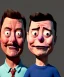 Placeholder: portrait, plasticine elon musk figure, cartoon, Seth MacFarlane style, hand made, family guy, minimal, black dress, photo studio, wide angle view, color background, color smoke, soft color, highly detailed, unreal engine 5, ray tracing, RTX, lumen lighting, ultra detail, volumetric lighting, 3d, high definition.