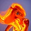 Placeholder: woman made of fire, fire angel, fire clothes, full body portrait, long flowing yellow hair, highly detailed, real life photo, photo quality, extremely detailed, highly detailed, 8K, crisp quality