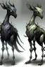 Placeholder: while changelings can look like anyone, they do have a true form. A changeling in their natural form looks rather like a doppelganger, with a lesser resemblance to a regular humanoid in comparison to a human, they appear faded and lacking detail or as if unfinished or vaguely depicted yet still striking. They appeared to have a gray and gauzy additional layer of skin all over their bodies. Their skin tone is pale, either white or light gray, and their hair is thin and fair, most commonly a light