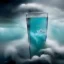 Placeholder: a turbulent ocean storm in a drinking glass, clouds, lightning, 8k resolution, high-quality, fine-detail, intricate, digital art, detailed matte, volumetric lighting, baroque, illustration, octane render, brian froud, howard lyon, selina french, George Grie, Ben Goossens, Igor Morski