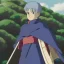 Placeholder: fire emblem, anime, screenshot, ova, 90s anime, boy, armored, caviler, horse, fantasy setting, fullbody, fighting dragon