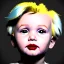 Placeholder: Andy warhol toddler, full body, soft skin, dramatic lighting, hyper realistic