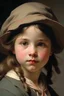 Placeholder: Young girl with a large cap