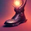 Placeholder: a magical glass shoe ,snow, sharp, ornate, elegant, highly detailed, artstation, concept art, smooth, sharp focus, illustration, 8k,intricate