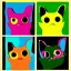 Placeholder: Pop art cats