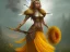 Placeholder: sunflower goddess warrior