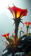 Placeholder: "3D HR Complex Unique and Beautiful Bioluminescent Carnivorous Plants, a breathtaking frontier fantasy artwork by Android Jones, Jean Baptiste monge, Alberto Seveso, Erin Hanson, Jeremy Mann. Minimalist highly detailed and complex professional_photography, masterpieces, 8k resolution concept art, Artstation, tricolor, Unreal Engine 5, cgsociety" Highly detailed ArtStation Concept Art Clear Focus Smooth cinematic 4K epic Details Serious Stoic ARTgerm AN's mature art. Bosch painting style,Busch