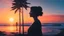 Placeholder: a double exposure that combines a female silhouette with sunset coast, sunset coast as the underlying backdrop, crisp lines, the background is monochrome, sharp focus, double exposure, full color, unreal engine, greg rutkowski, loish, rhads, beeple, makoto shinkai and lois van baarle, ilya kuvshinov, rossdraws, tom bagshaw, alphonse mucha, global illumination, detailed and intricate environment