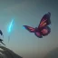 Placeholder: Butterfly and the moon