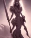 Placeholder: Sexy alien princess warrior full image