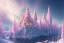 Placeholder:  white pink and gold crystal castle，waterfall, winter snow flakessnow, northern Lights, full of details, smooth, bright sunshine，soft light pink atmosphere,pink sky, light effect，vaporwave colorful, concept art, smooth, extremely sharp detail, finely tuned detail, ultra high definition, 8 k, unreal engine 5, ultra sharp focus