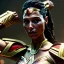 Placeholder: Full body, 3d render,kente scene, gal Gadot, wonder women 1800's women style, 1800's hair style, 1800's women clothes style, hyper realistic, octane render, unreal engine 5, 8k, palace background, uhd