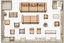 Placeholder: Sprite sheet, furniture, architectural plan, couch, table, chair, top view, dilapidated, post apocalypse,