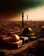 Placeholder: The city of Karbala and between the two cities