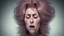 Placeholder: lady crying while holding shoddy wig