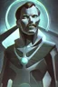 Placeholder: Futuristic, cyberpunk, Friedrich Nietzsche, comic style
