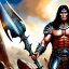 Placeholder: ultra detailed fullbody portrait of Conan, intense stare ,wearing metal armor, Holding Conan The Barbarian Atlantean Sword,extremely detailed digital painting, intrincate, extremely detailed face, in the style of Ohrai Noriyoshi and robert e howard and pablo oliveira and ARTGERM and Ken Kelley and Keith Parkinson,mystical colors,perfectly centered image, perfect composition, rim light, beautiful lighting,8k, stunning scene, raytracing