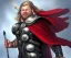 Placeholder: Fat thor, photorealistic