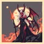 Placeholder: 16 bit pixelart of demonic woman