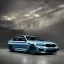 Placeholder: 2021 BMW M5 during nighttime