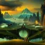 Placeholder: Epic Drawing of mordor scenery of The Hobbit estilo Van Gogh 4k