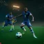 Placeholder: Football Brazil Pele,shallow depth of field, macro lens, unreal engine 5, ultra detailed, realistic