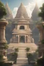 Placeholder: Temples repurposed as virtual havens for the oppressed citizens.