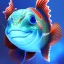 Placeholder: Cute Fish, Wearing make up avatar pandora