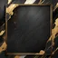 Placeholder: Hyper Realistic Black, & Golden Grungy--&-Marble-Thick-Frame-Background