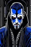 Placeholder: punisher sku;; obi wan kenobi in the style of Hiroshi Nagai
