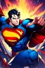 Placeholder: Superman fighting Doomsday