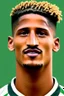 Placeholder: William Saliba French football player Overview Statistics ,cartoon 2d