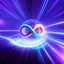 Placeholder: infinity symbol brightly coloured ∞ moving at warp speed, colours from infinity flowing through image with speed, DSLR with a 80mm lens, set to f/16 and a slow shutter speed of 1/15s, striking, neon, chiaroscuro, dramatic, captivating, powerful, fantasy, beautiful, octane render, 16k post-production, artstation: award-winning: atmospheric: commanding: fantastical: clarity: ultra quality: striking: brilliance: stunning colors: amazing depth; lens: f/11, 35mm