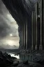 Placeholder: Barren realm of death, photorealistic