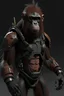 Placeholder: cyberpunk urang utan indonesia, standing, 8k, realistic, full body raw