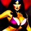 Placeholder: portrait oil on canvas, beautiful busty Vampirella, minimal armor,comic book cover, mystical colors,insanely detailed,realistic,intrincate detail, 16k resolution, masterpiece,Frank Frazetta,Alex Horley, Simon Bisley,