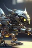 Placeholder: chat robot bat with guns, bokeh , high detail, smooth render, prize winning