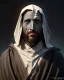 Placeholder: "Jesus, mysterious Kenku male, bird, full-scale head and shoulders portrait, 8k resolution concept art portrait by Greg Rutkowski, Artgerm, WLOP, Alphonse Mucha dynamic lighting hyperdetailed intricately detailed Splash art trending on Artstation triadic colors Unreal Engine 5 volumetric lighting Splash art fantasy"