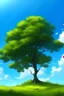 Placeholder: The only tree among the greenery He looks at the blue sky He wants to find a friend To talk and laugh with him