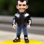 Placeholder: figure smile Fonzie arthur fonzarelli young greaser jacket winkler toy doll face boots (plastic black hair) full body in package (two thumbs-up) 2022